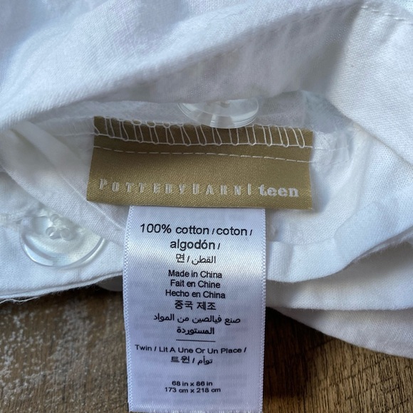 Pottery Barn Teen Twin Colorful Polka Dot Duvet Cover - Picture 4 of 6